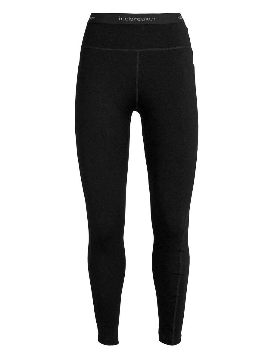 Icebreaker 15.5 Merino Thermal Leggings Naisten Base Layers Mustat | FI 1871CTVE